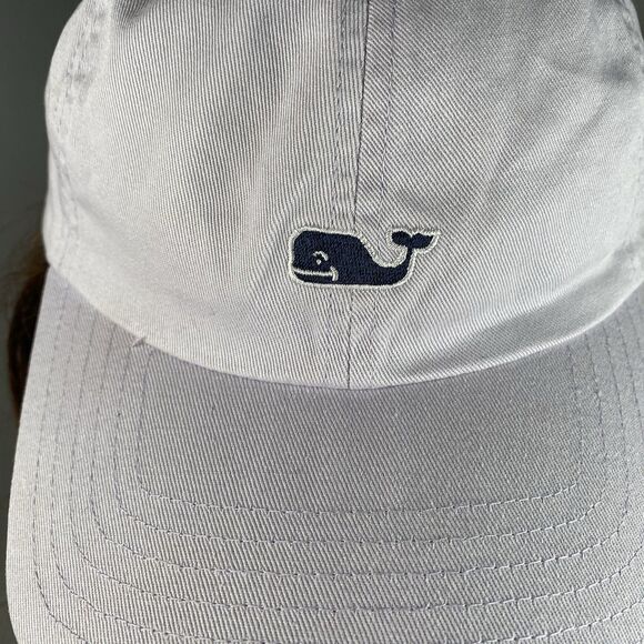 Vineyard Vines Baseball Hat Cap Liliac Strapback Whale Logo Adjustable Adult - Picture 3 of 7